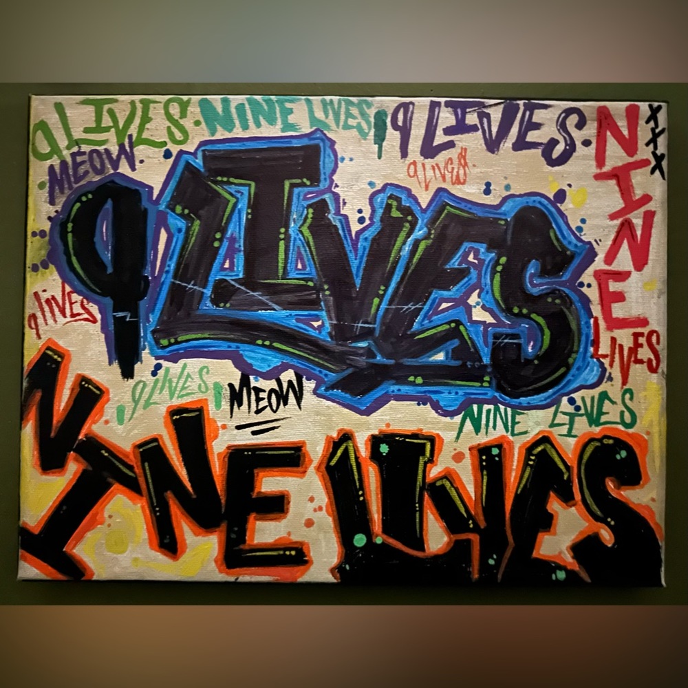 Graffiti art piece